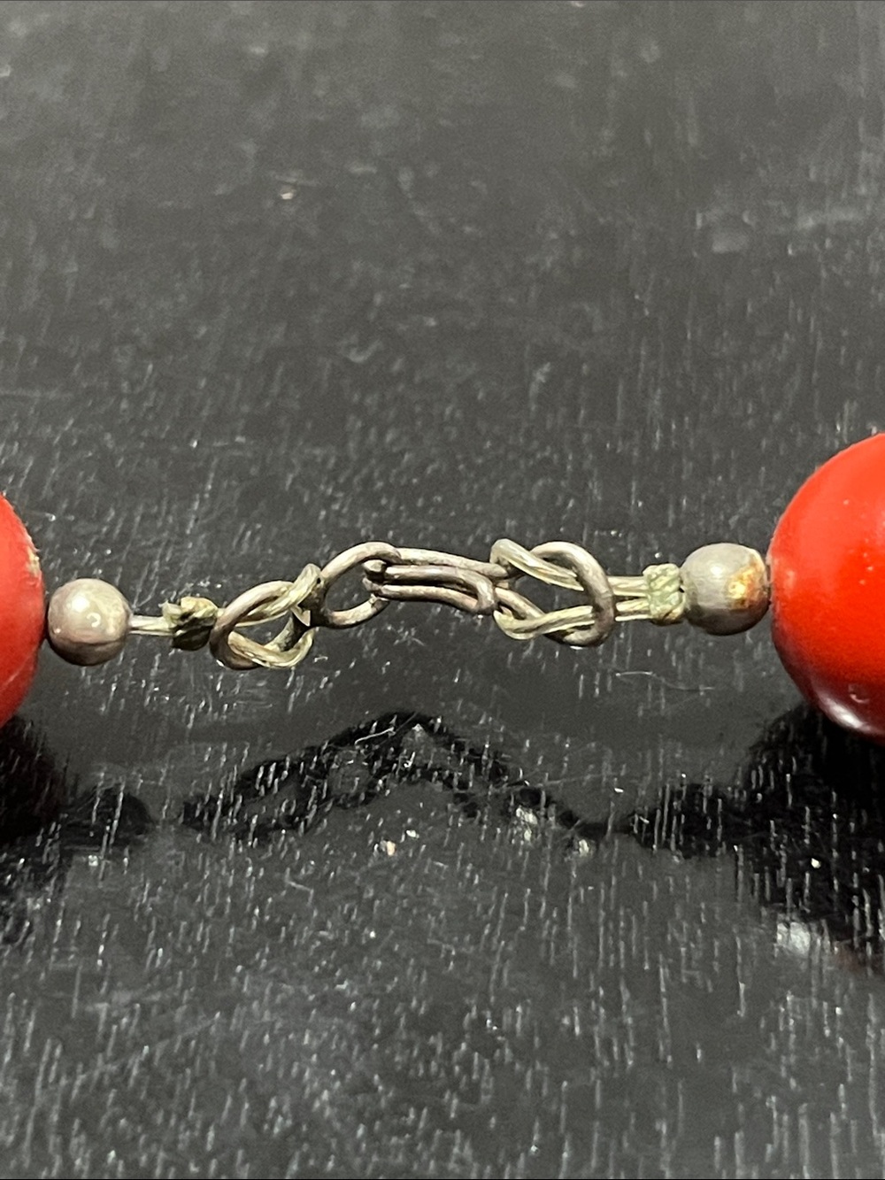 Antique cinnabar and cloisonné Elephant Pendant Beaded Necklace - Women Jewelry - Picture 7 of 10